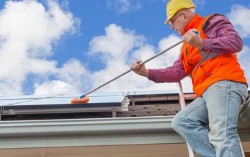 Wymott soft wash roof cleaning